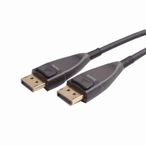 Panzerkabel DisplayPort 4K fibre cable : 100 m