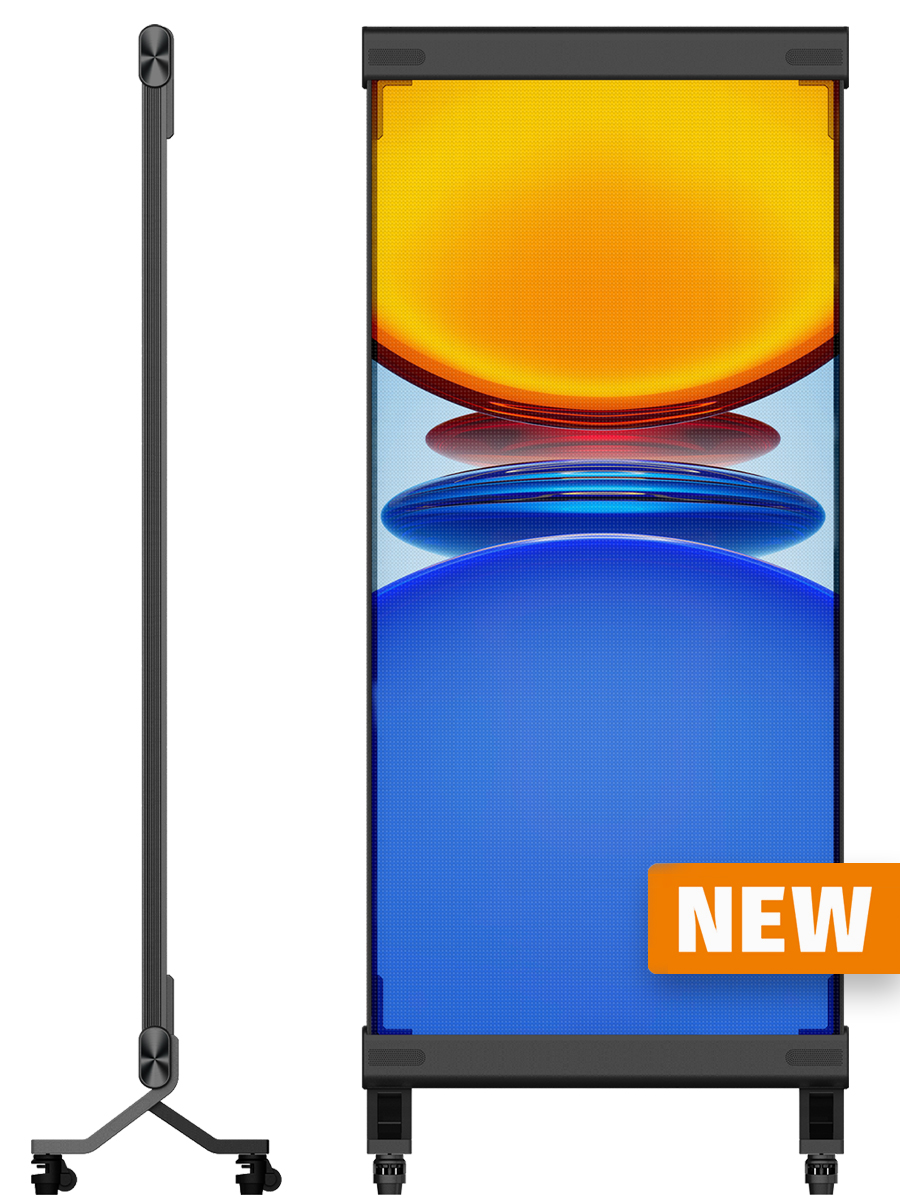 Specter 12 transparentes LED-Poster